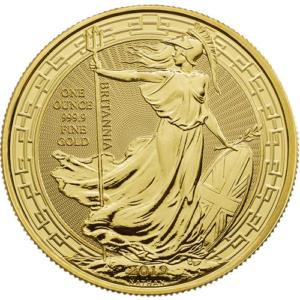 1 oz British Gold Oriental Border Britannia Coin