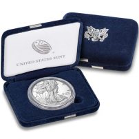 1 oz Proof American Silver Eagle Coin (Box + CoA)