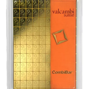 100 Gram Valcambi Gold CombiBar (100x1g w/Assay)