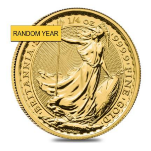 1/4 oz British Gold Britannia Coin