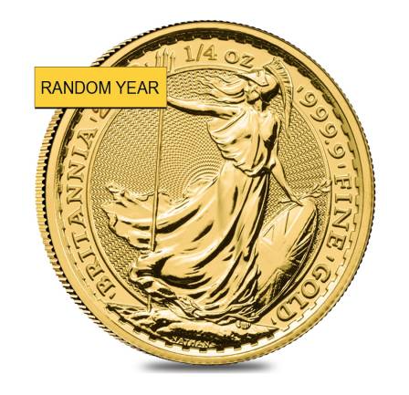 1/4 oz British Gold Britannia Coin